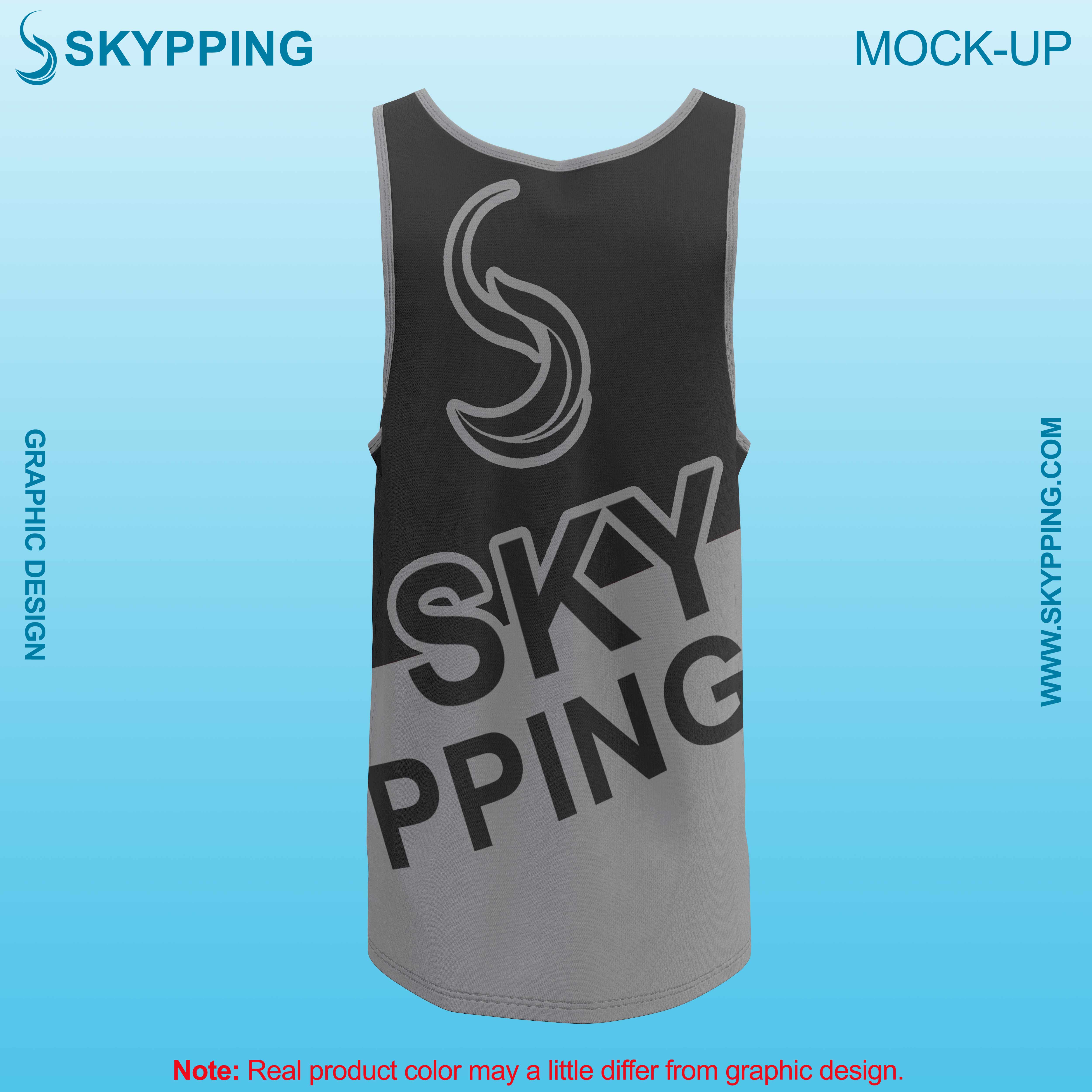 Men Tank Top / Vest in Double Color Self Design